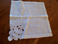 Linge ancien 1 Napperon en lin