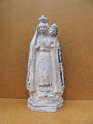 Ancienne vierge enfant - vierge, à