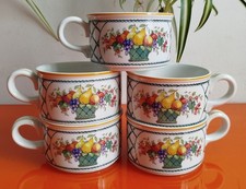 Lot 5 tasses à thé café