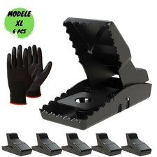 Piege A Souris Et Rat XXL, Tapette Puissante, Efficace et Réutilisable + BONUS