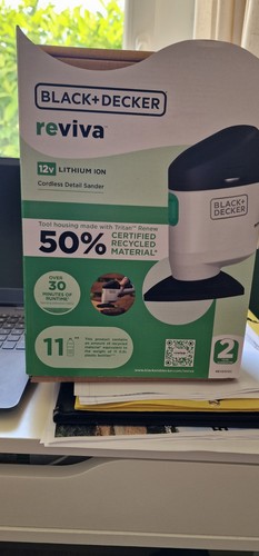 Black decker reviva - reviva, ponceuse