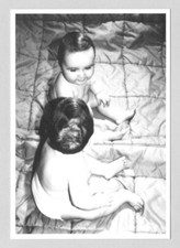 BEBE postcard No. ABC 3 in 1992 BEBE MIRROR