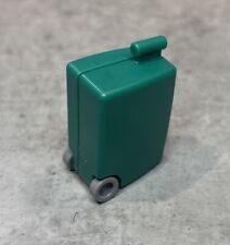 Playmobil green wheeled suitcase 