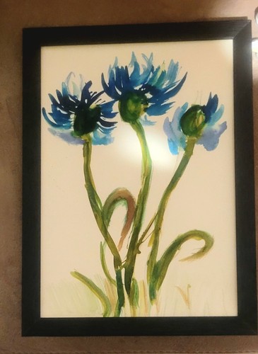 Tableau aquarelle encadrée