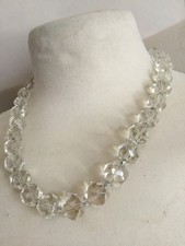 Collier Vintage perles verre