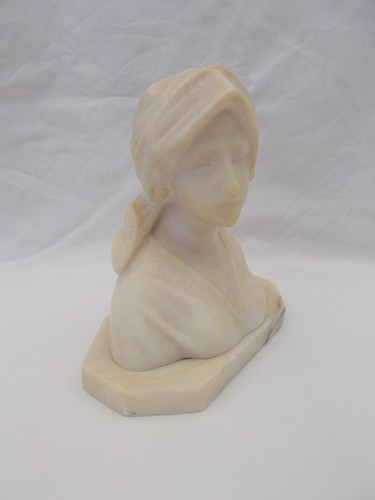 Statue buste ancien - buste, jeune