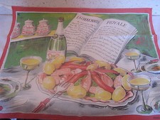 Torchon ancien déco