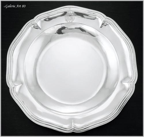 Rare plat rond - plat, en