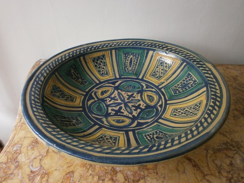 Plat poterie maroc - ,, du