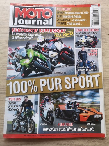 Moto journal 01 - moto, du