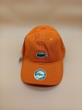 Casquette Lacoste Orange Grand