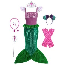 Déguisement Sirène violette