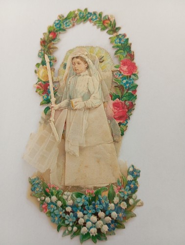 Image pieuse couleur 1916 - image,