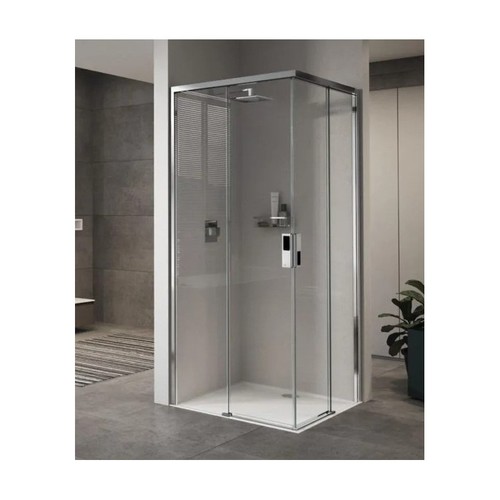 Paroi douche angle avec - paroi, d'angle