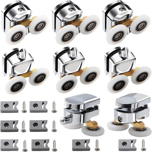 Lot roulettes pour porte - 8,