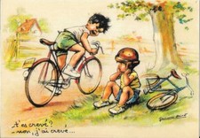 CPM GERMAINE BOURET & t'es