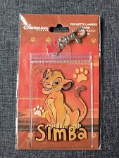 Simba pochette Lanière Lanyard Pouch Pin Trading Disneyland Paris Disney Lion