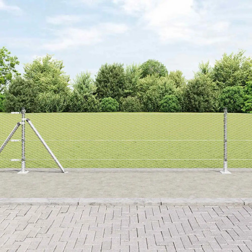 Clôture hexagonale avec - , base