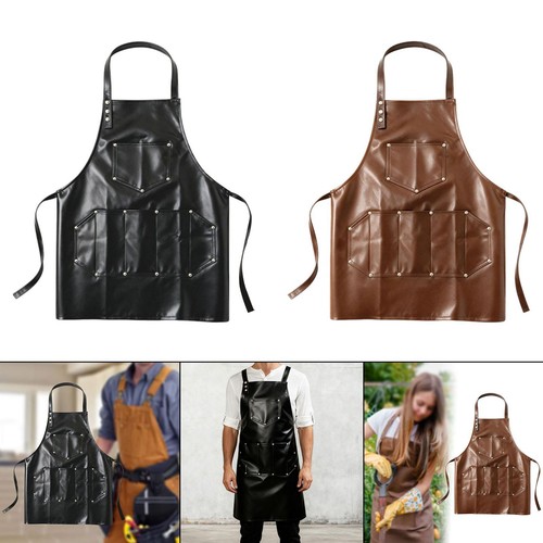 Tablier cuir facile à - cuir, pu,