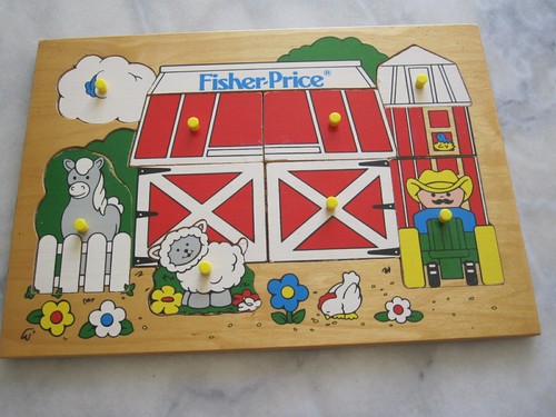 Puzzle bois ferme fisher - la,