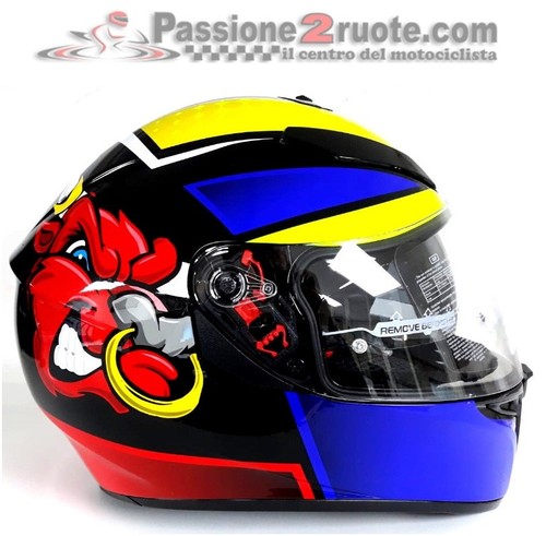 Casque agv angry bull - k3, sv