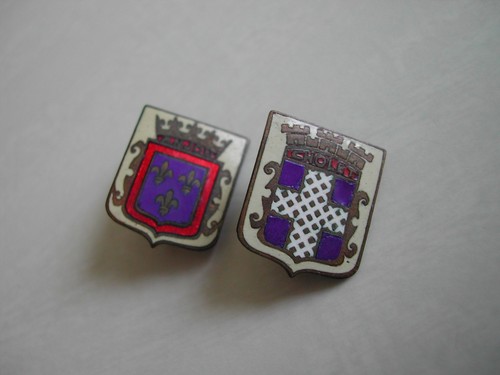 Lot antique enameled - antique,