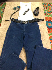 Queen Freddie Mercury Real clothes Cosplay Costume Men's 33/34 Wrangler A-shirt