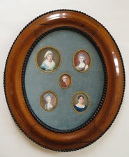 Rare ensemble de 5 MINIATURES
