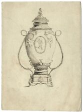 Original Pen and Ink Drawing - Tableware