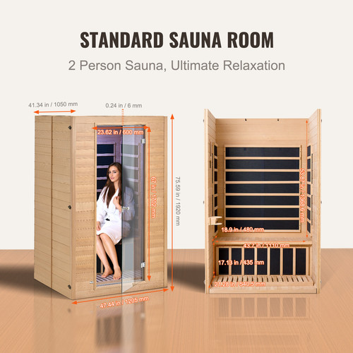 Vevor sauna infrarouge - vevor,