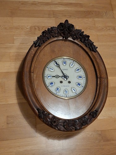 Pendule horloge oeil boeuf - pendule,