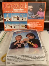 Vintage 1978 capsela inventor 150 science building toy in box