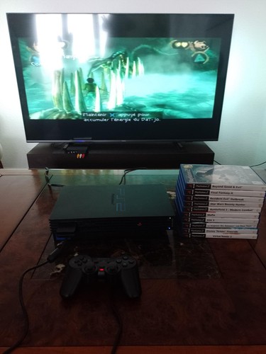 Console ps2 avec 1 manette - console,