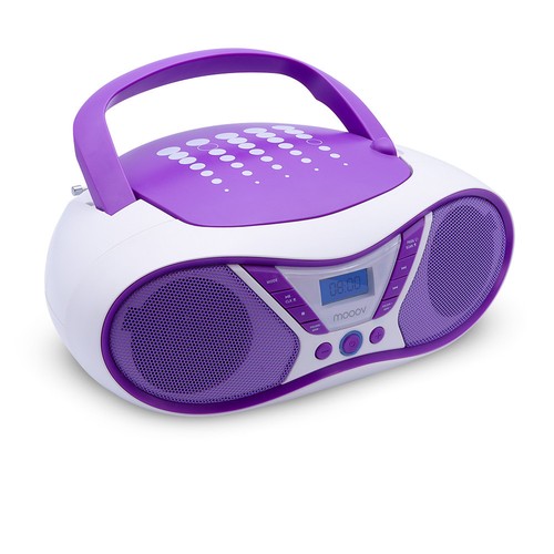 Lecteur pop purple avec - lecteur, cd