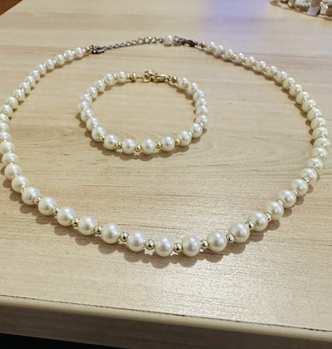 Perles véritable collier avec