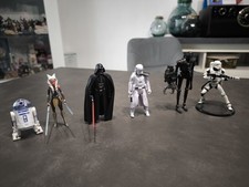 Lot 2 de 6 figurines Star wars