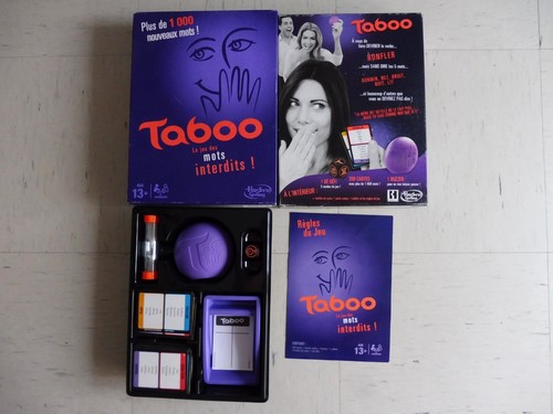 Jeu société taboo - le,