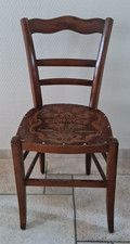 ANCIENNE CHAISE BISTRO BOIS