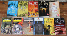 KEN FOLLETT - LOT DE 11 LIVRES