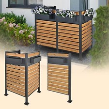 Clôture pour poubelles