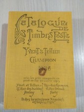 Price catalogue - stamp current - post office Yvert Tellier Champion 1935