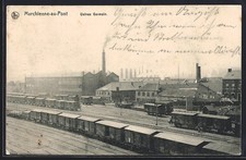 CPA Marchienne-au-Pont, Usines Germain 