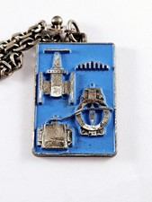 KEYCHAIN - MONSOON BRIDGE Industrial Faucets 1980s - Painted Metal - Top