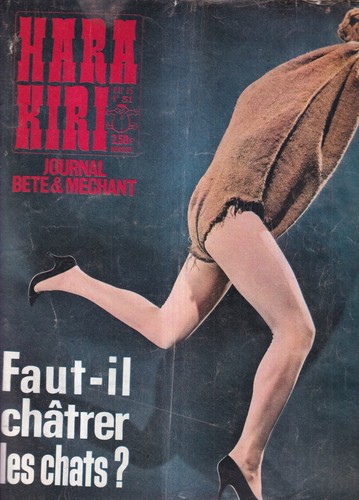 Hara kiri mai - kiri, 1965.