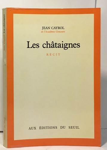 Les châtaignes cayrol - les, jean