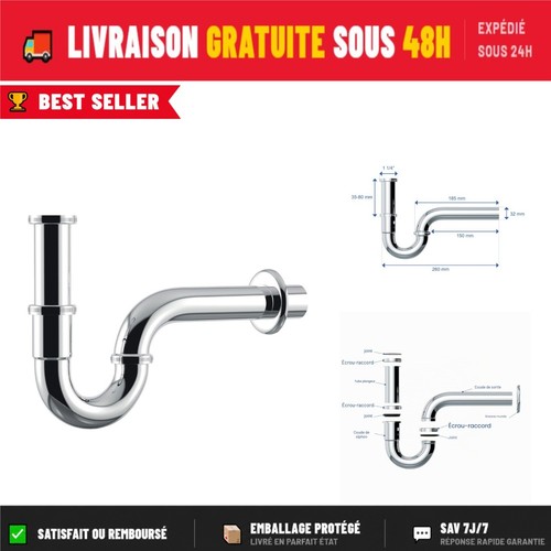 Siphon lavabo variosan - siphon,