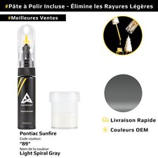 Peinture de retouche pour Pontiac Sunfire Code: 89 Light Spiral Gray