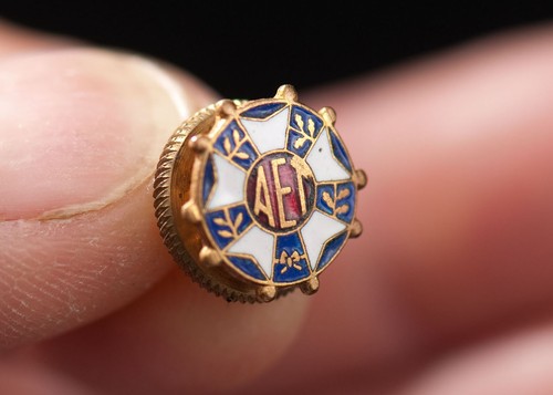 Ancien insigne boutonnière - insigne, de
