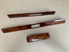 Mercedes 123 Walnut Dash Wood 3 Piece Set 200 230E CE TE 280E etc e9942