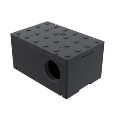 QLS Résistant aux Intempéries Maison à Chat De Polystyrène – 60x40 CM